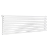 Трубчастий радіатор Betatherm горизонтальний Quantum BQH1 405x1200 (Білий Ral9016M підк. 34) Фото - 1